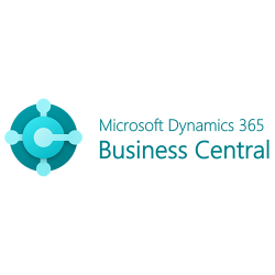 A stylized blue and green logo representing expertise in Microsoft Dynamics solutions.